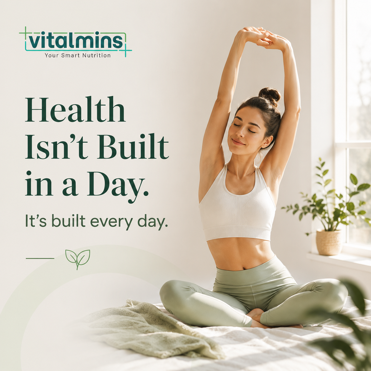 Health Isn't Built in a Day. It's Built Every Day.