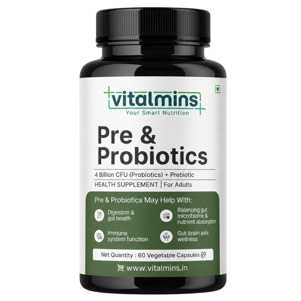 Vitalmins Pre & Probiotics Capsules