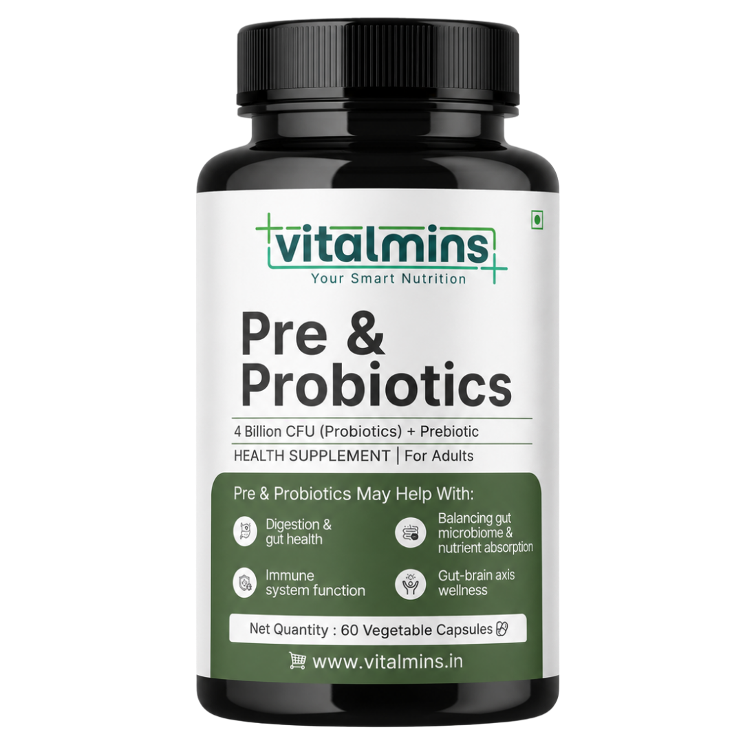 Vitalmins Pre & Probiotics Capsules