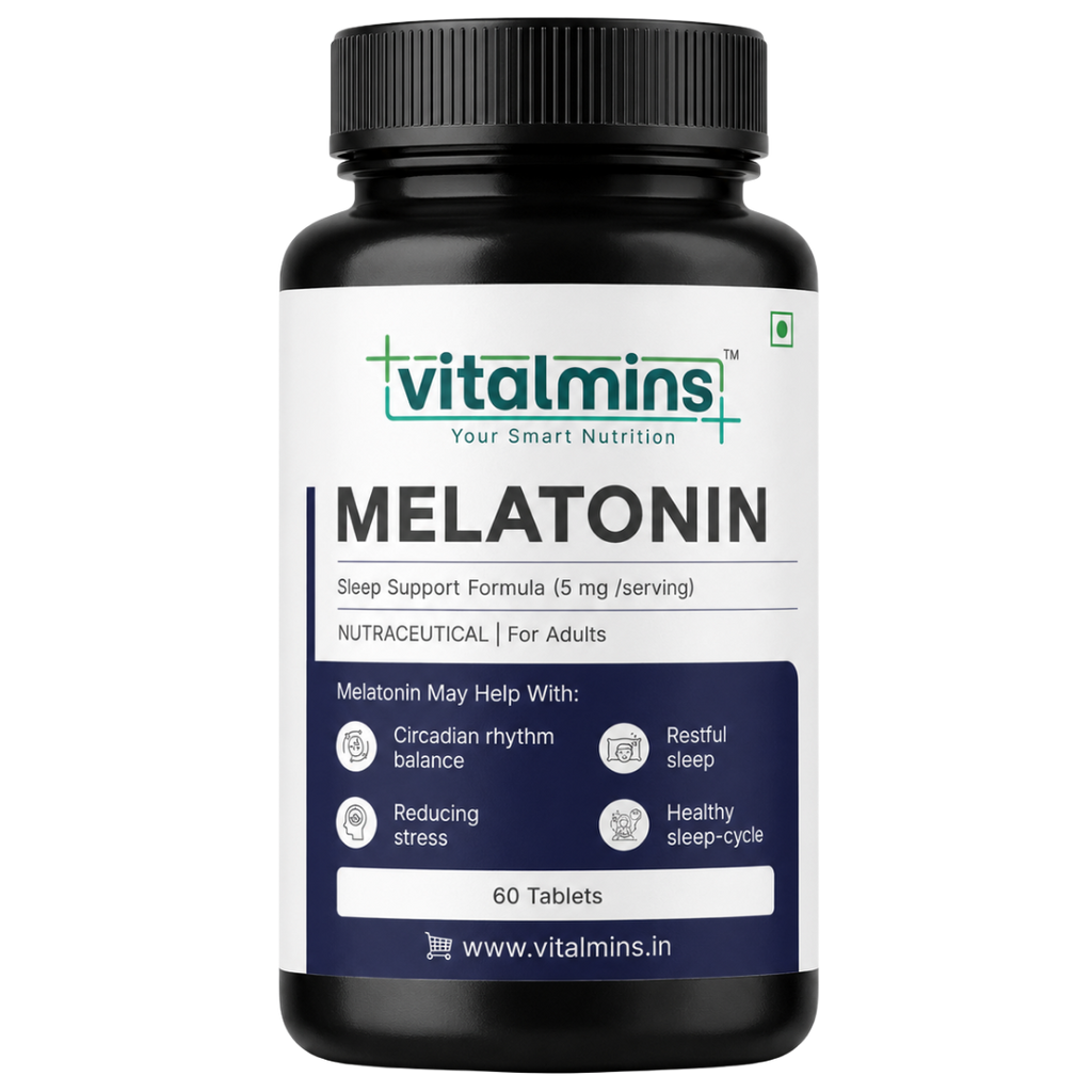 Vitalmins Melatonin Sleep Support Tablets