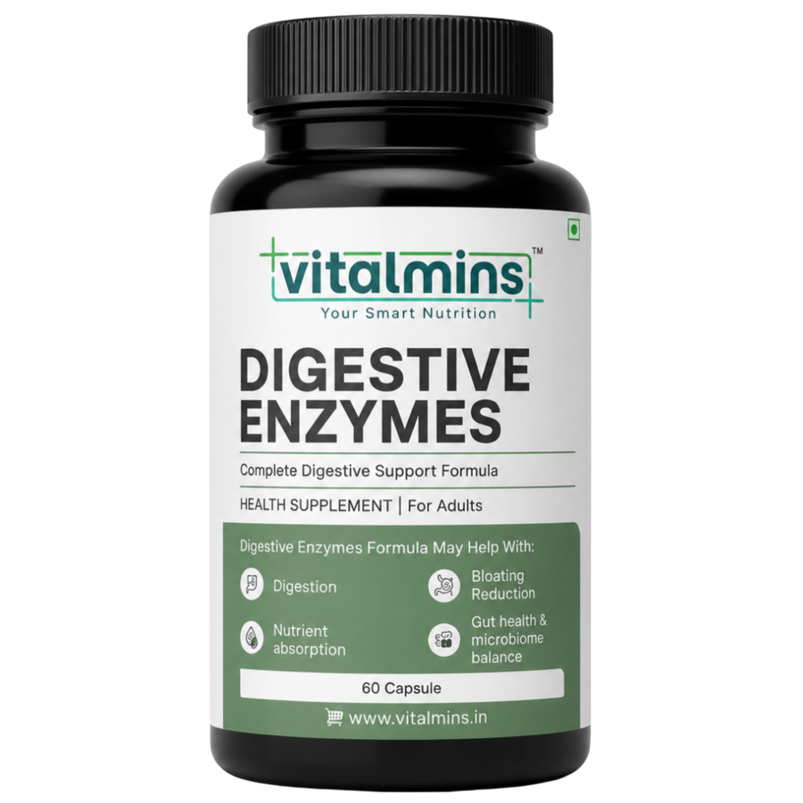 Vitalmins Digestive Enzymes Capsules for Optimal Digestive Health