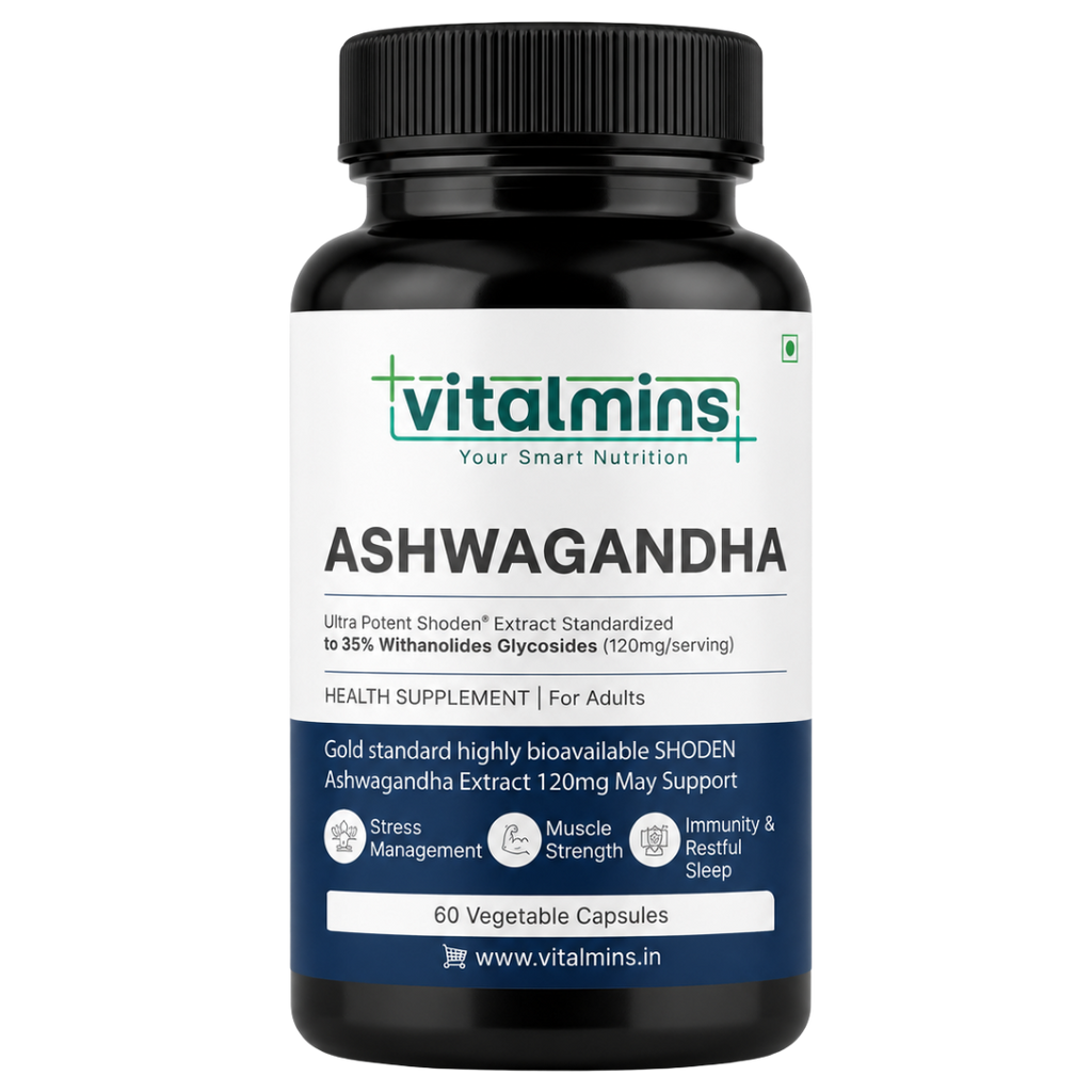 Vitalmins Ashwagandha Shoden® Capsules