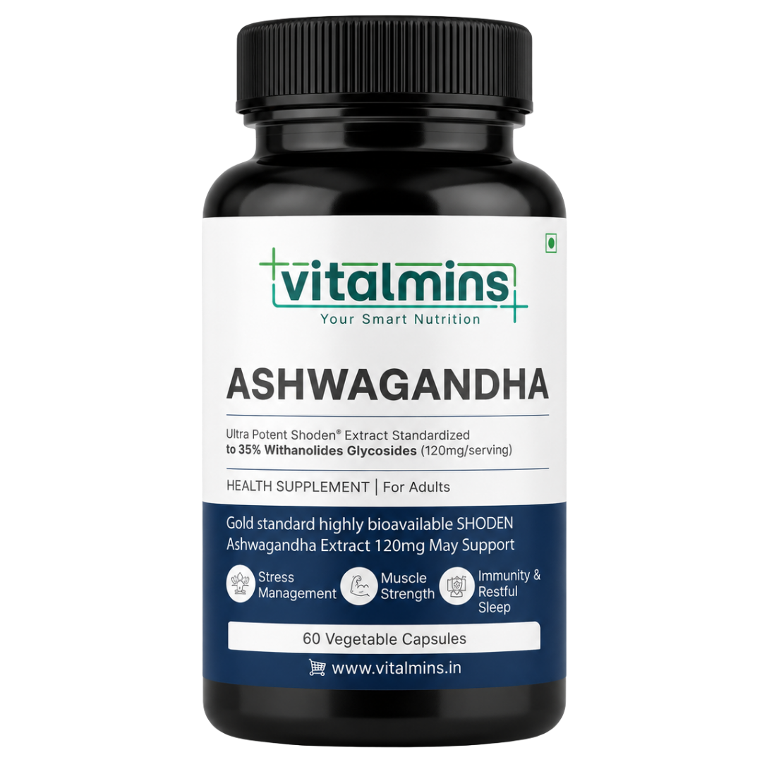Vitalmins Ashwagandha Shoden® Capsules