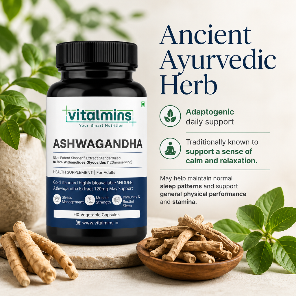 Vitalmins Ashwagandha Shoden® Capsules