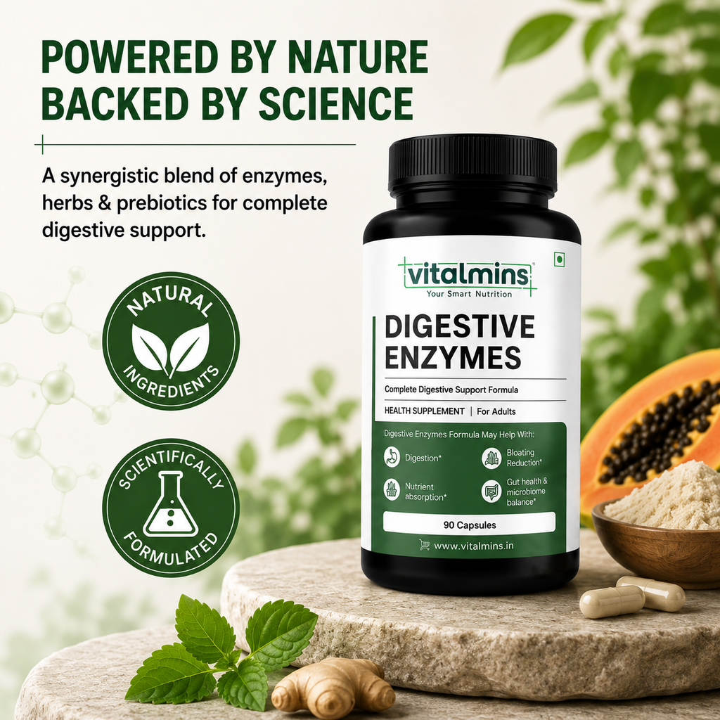 Vitalmins Digestive Enzymes Capsules