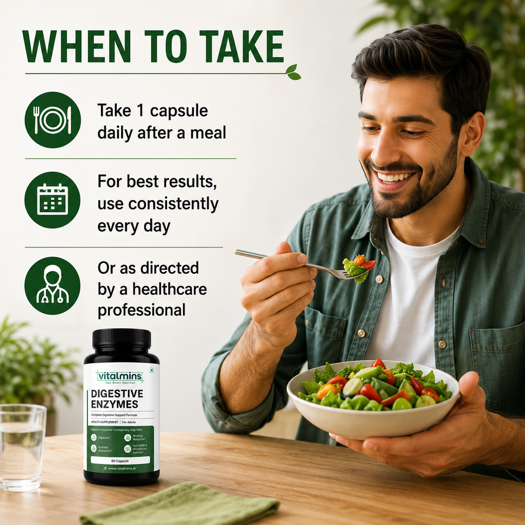 Vitalmins Digestive Enzymes Capsules