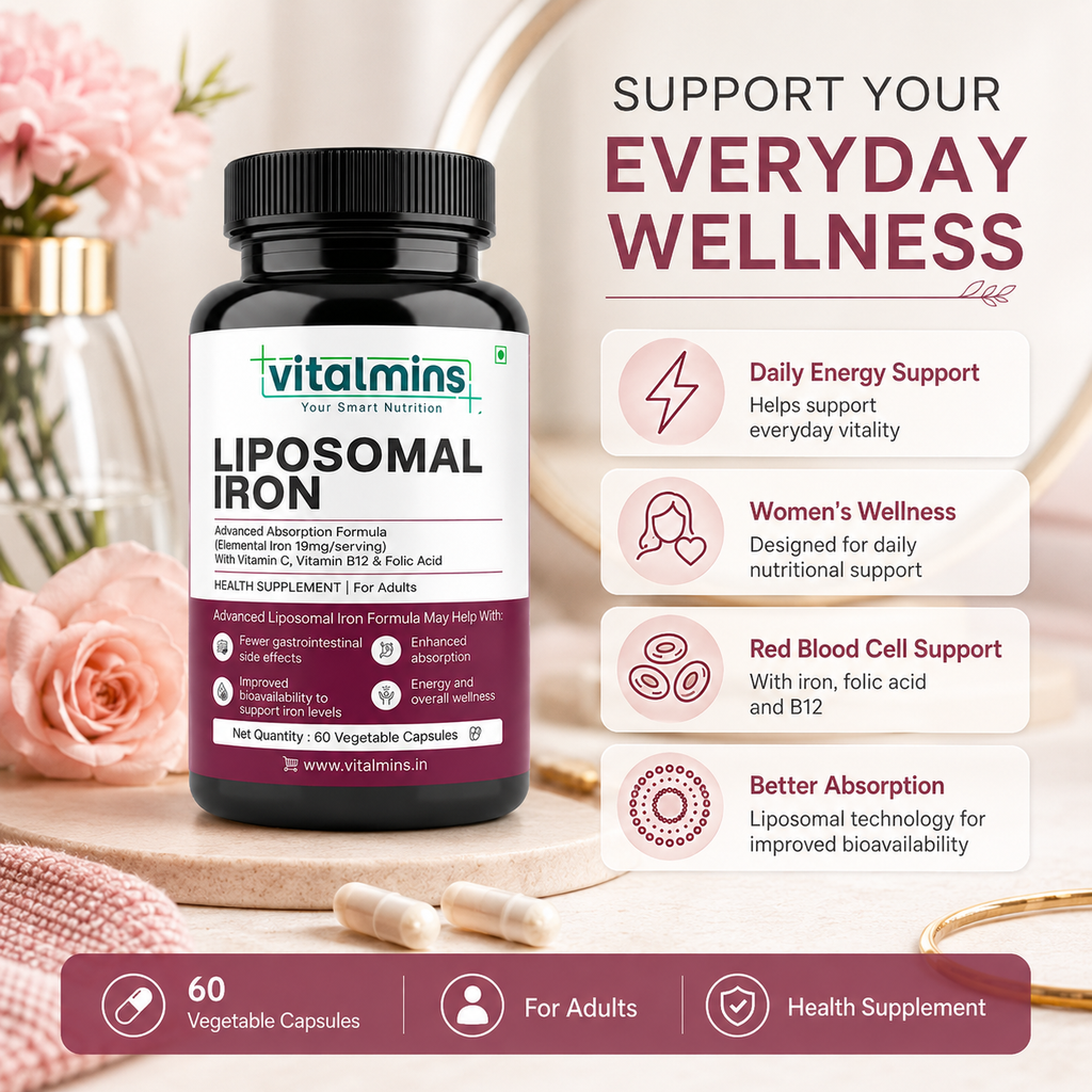 Vitalmins Liposomal Iron Capsules
