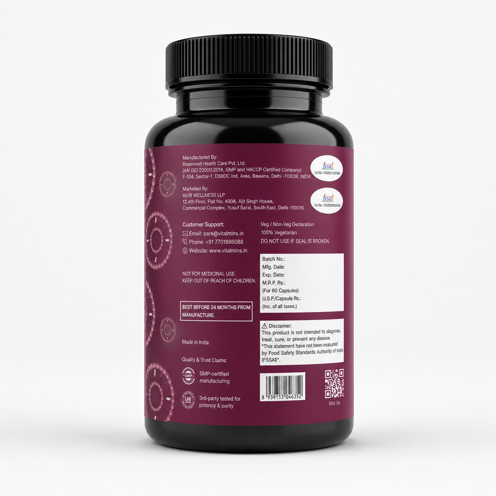 Vitalmins Liposomal Iron Capsules