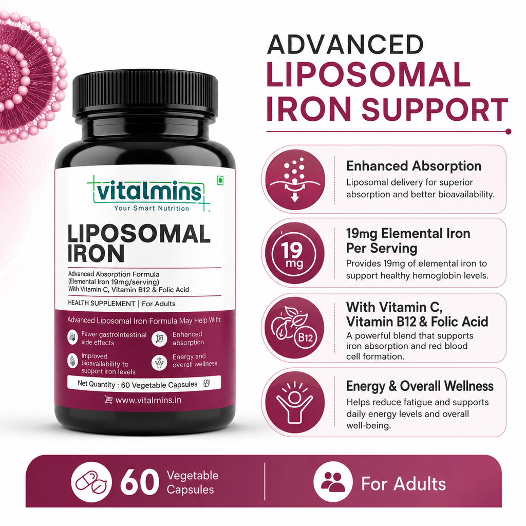 Vitalmins Liposomal Iron Capsules