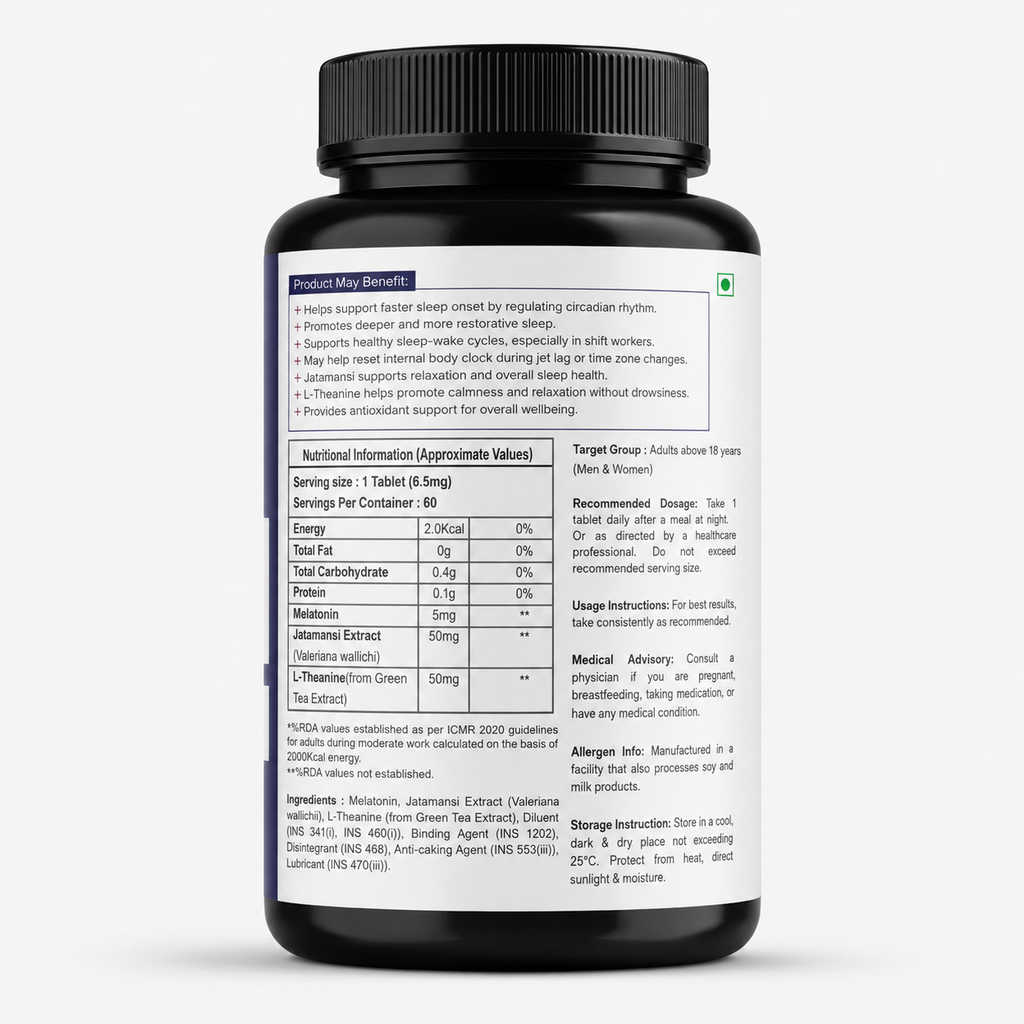 Vitalmins Melatonin Sleep Support Tablets