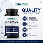 Vitalmins Melatonin Sleep Support Tablets