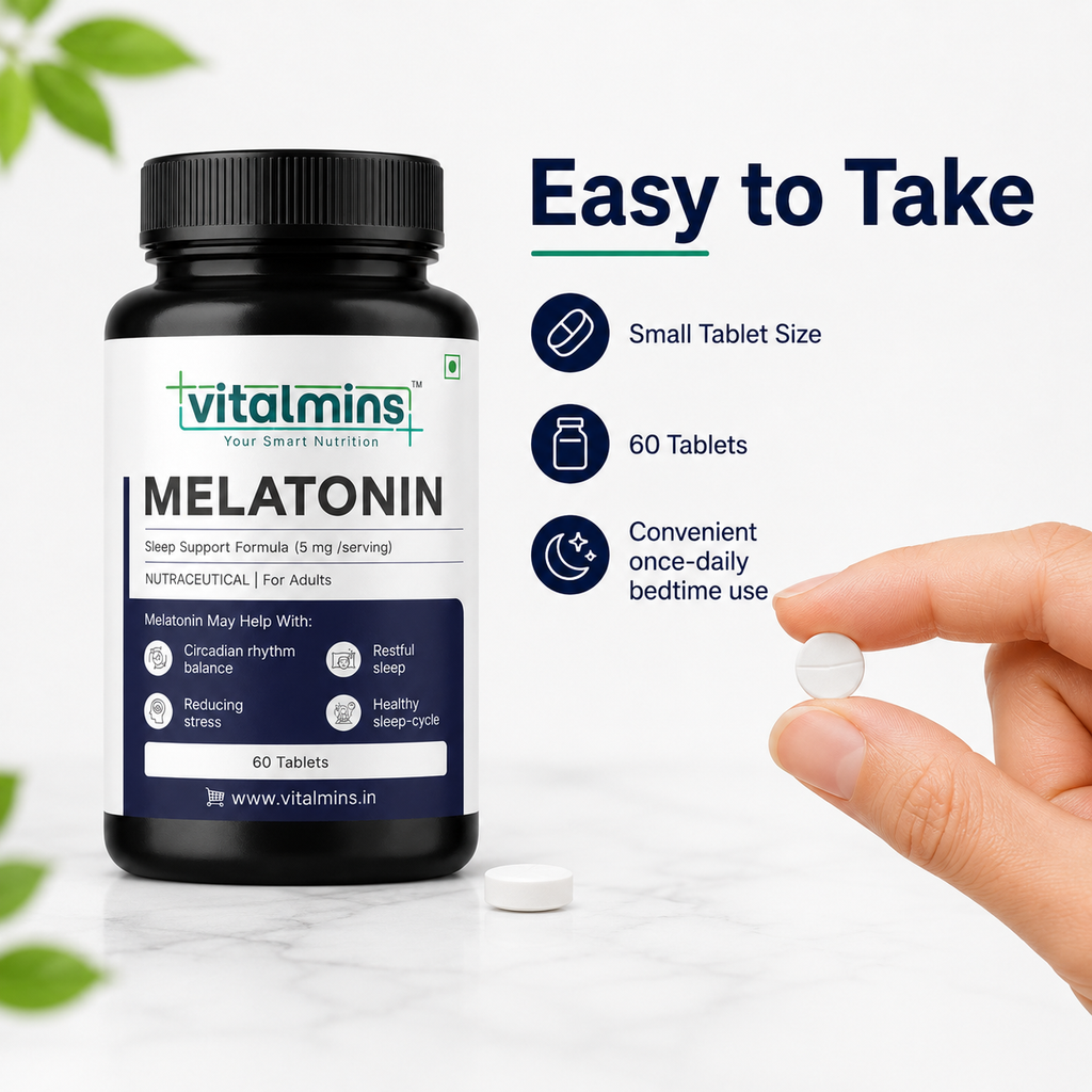 Vitalmins Melatonin Sleep Support Tablets