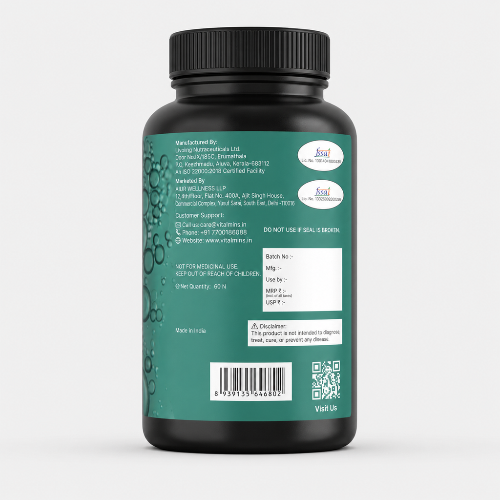 Vitalmins Omega 3 Fish Oil Softgels