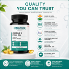 Vitalmins Omega 3 Fish Oil Softgels