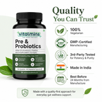Vitalmins Pre & Probiotics Capsules