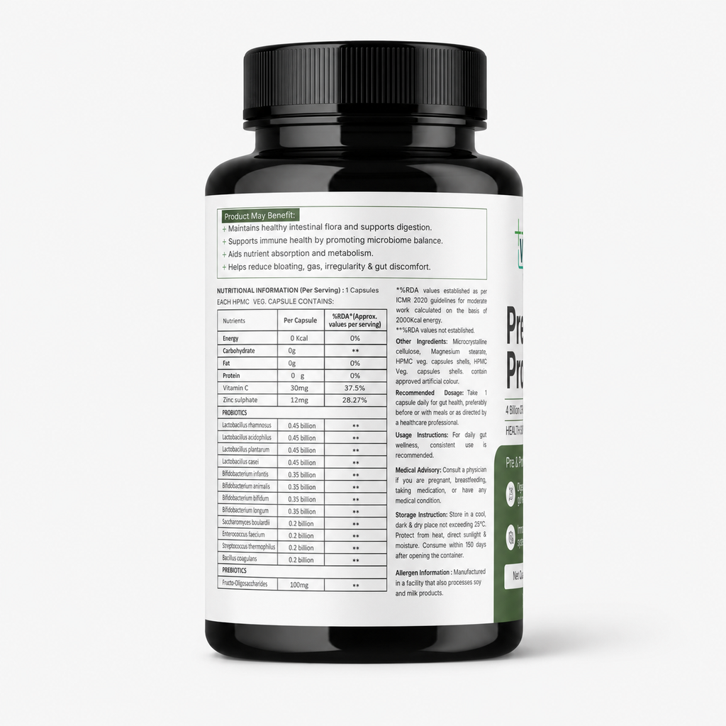 Vitalmins Pre & Probiotics Capsules