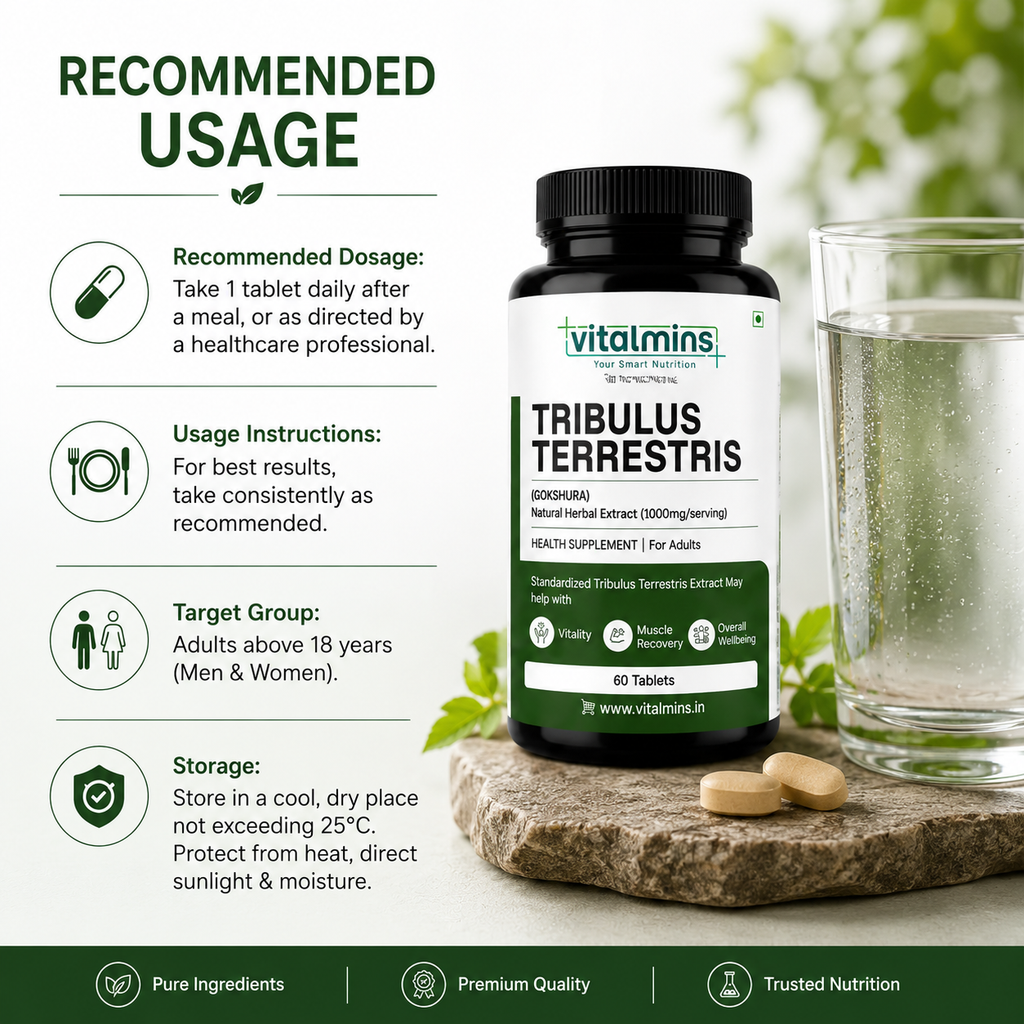 Vitalmins Tribulus Terrestris Tablets