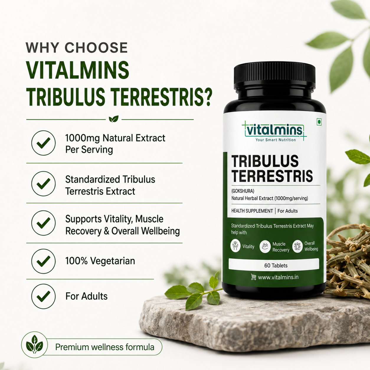 Vitalmins Tribulus Terrestris Tablets