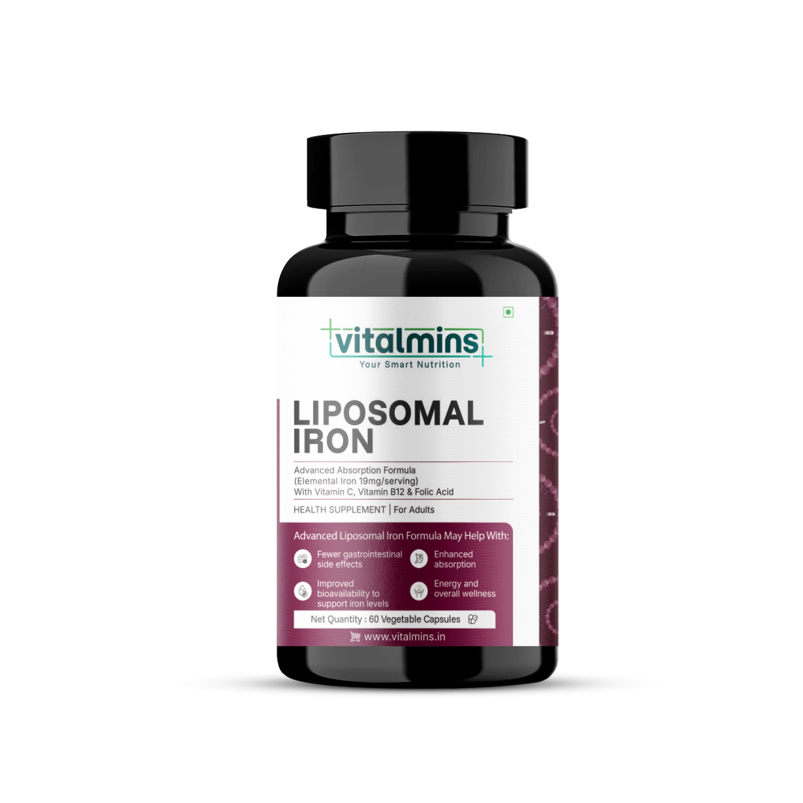 Vitalmins Liposomal Iron Capsules